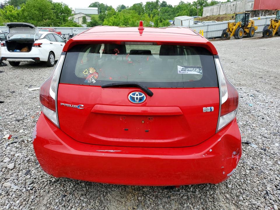 2016 Toyota VIN JTDKDTB36G1119990 COPART salvage auction — FRONT END, Oh - Cert Of Title-Salvage, sold $725 on 2026-07-17 (photo 6)
