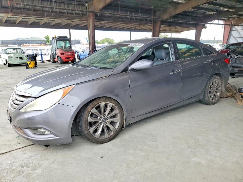 2012 Hyundai Sonata VIN 5NPEC4AC9CH406444 COPART salvage auction — FRONT END, Ca - Salvage Certificate, sold $500 on 2026-07-02 (photo 1)