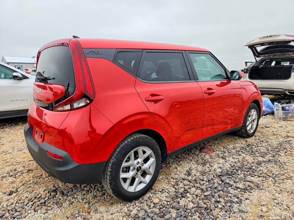 2022 Kia VIN KNDJ23AU1N7172179 COPART salvage auction — HAIL, Mo - Certificate Of Title, sold $800 on 2026-07-29 (photo 3)