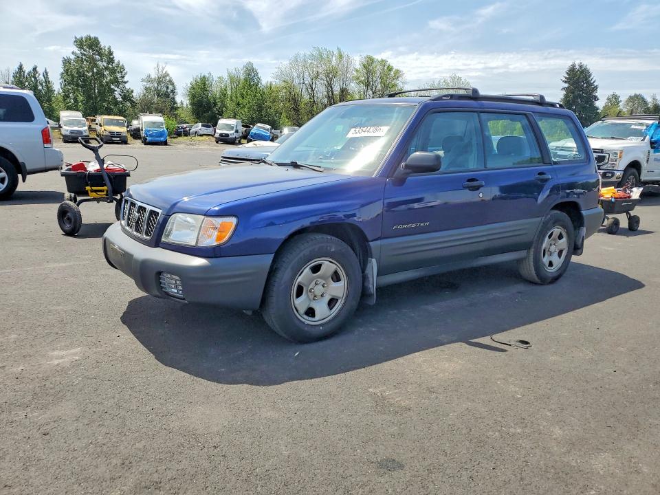 2002 Subaru Forester VIN JF1SF635X2H754907 COPART salvage auction — VANDALISM, Or - Salvage Title Certificate, sold $1,000 on 2026-07-06 (photo 1)