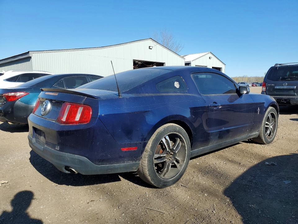 2010 Ford Mustang VIN 1ZVBP8AN2A5133745 COPART salvage auction — NORMAL WEAR, On - Permit No Brand - Unfit, sold $1,050 on 2026-07-03 (photo 3)