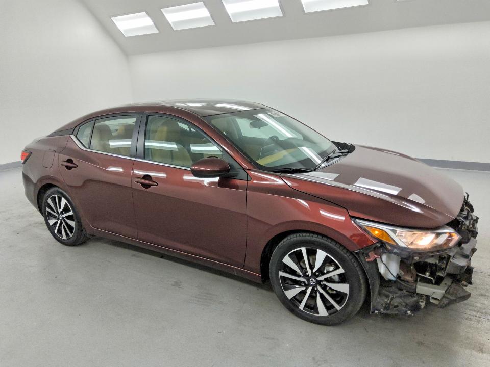 2023 Nissan Sentra VIN 3N1AB8CV0PY245100 COPART salvage auction — FRONT END, Ca - Dis/Dlr/Exp Clean W/Salv Hist, sold $7,700 on 2026-07-31 (photo 4)