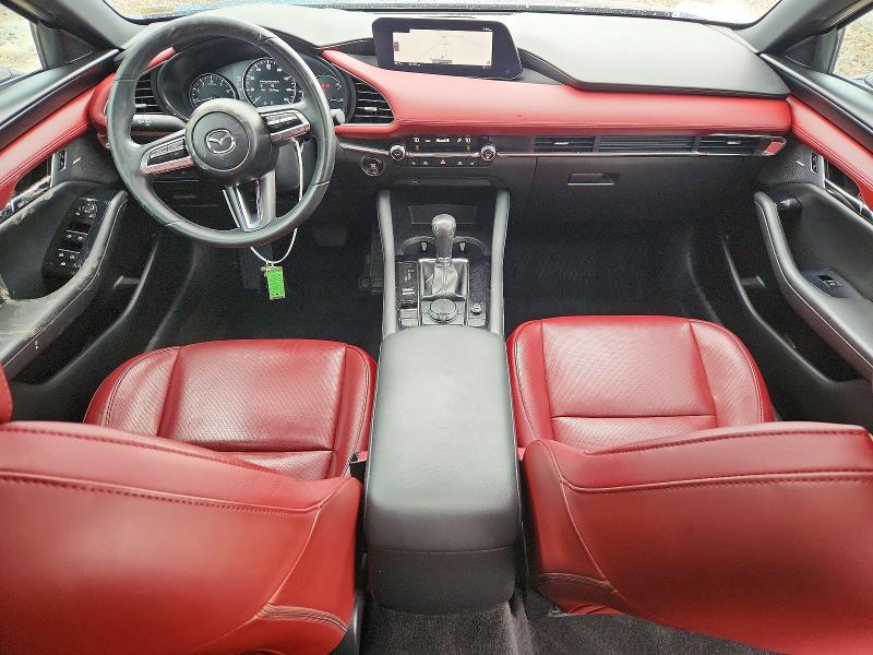 2021 Mazda 3 VIN JM1BPBML2M1301034 COPART salvage auction — HAIL, Salvage Title, sold $9,600 on 2026-08-24 (photo 8)