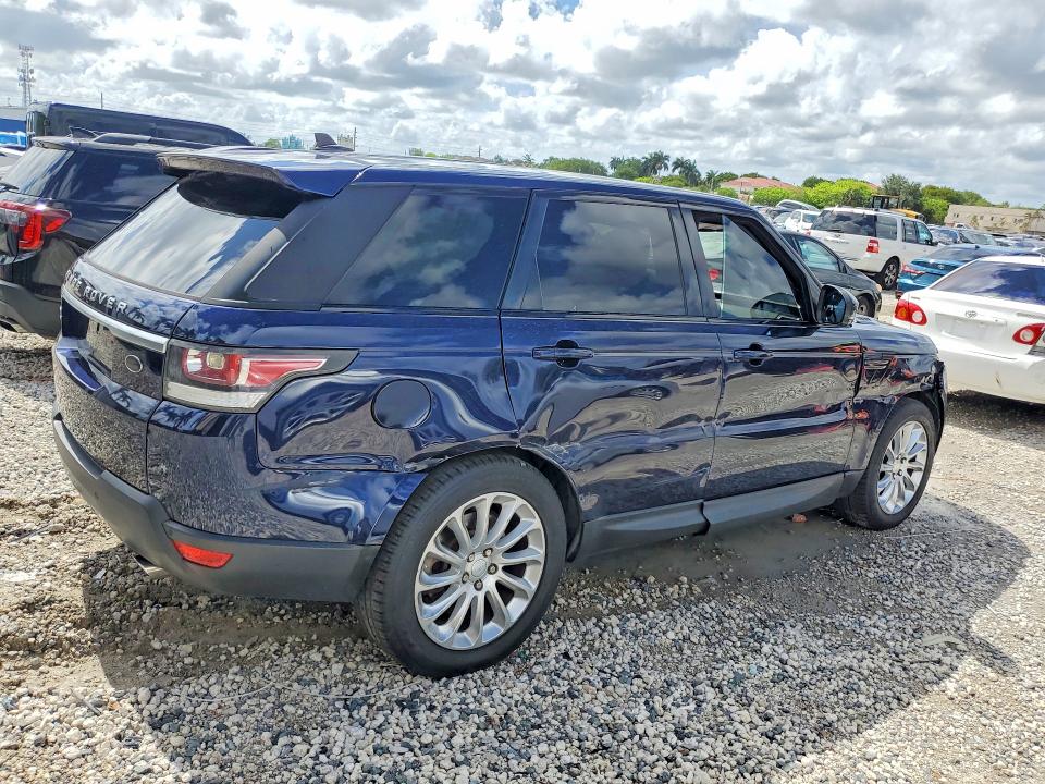 2016 Land rover Range rover sport VIN SALWG2VFXGA578554 COPART salvage auction — FRONT END, Sc - Certificate Of Title (P), sold $4,400 on 2026-07-02 (photo 3)