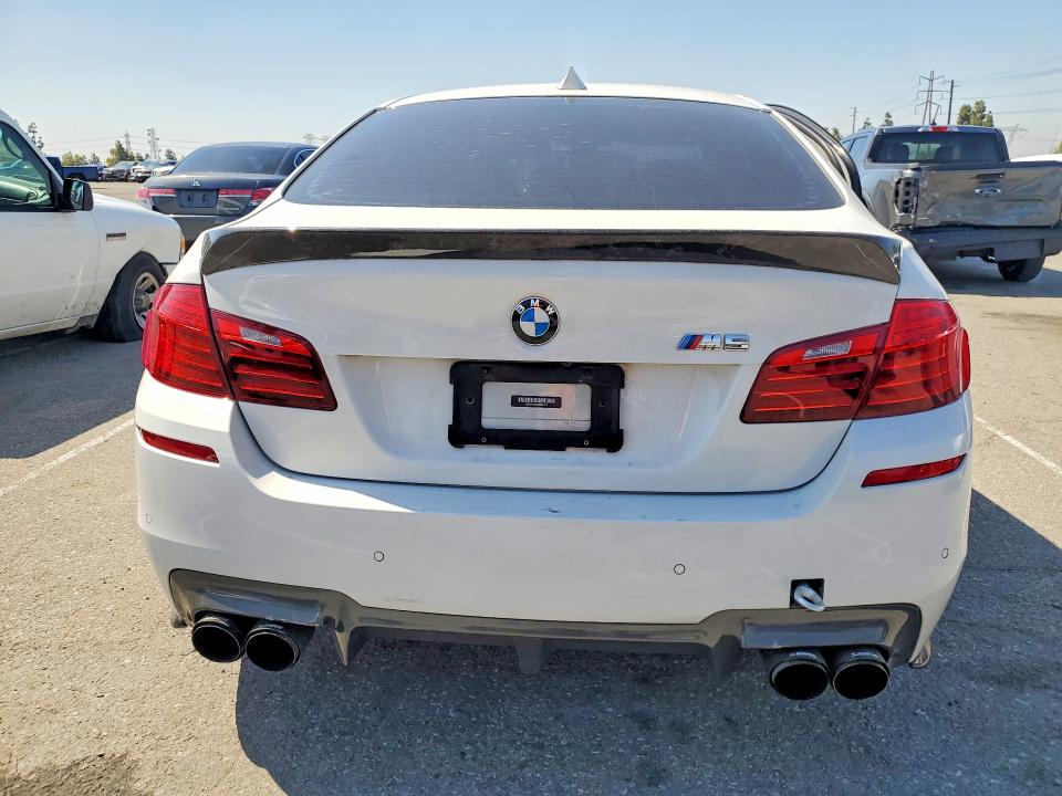 2014 BMW M5 VIN WBSFV9C54ED097574 COPART salvage auction — SIDE, CA - SALVAGE CERTIFICATE, sold $150 on 2026-07-21 (photo 6)