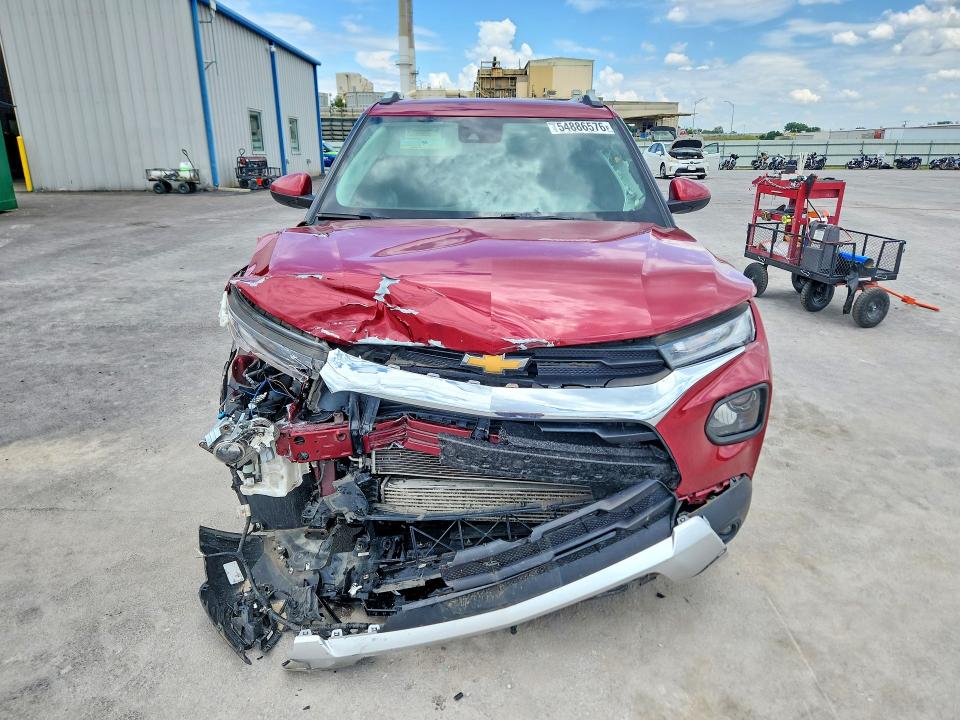 2021 Chevrolet Trailblazer VIN KL79MPS2XMB025403 COPART salvage auction — FRONT END, Ok - Cert Of Title-Salvage, sold $2,350 on 2026-07-06 (photo 5)