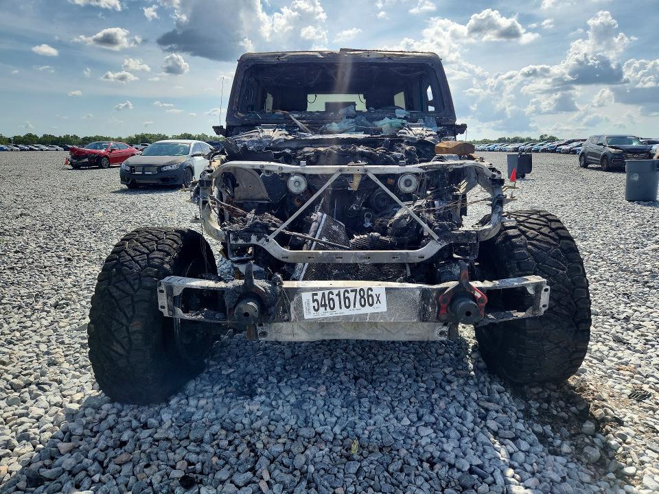 2020 Jeep Wrangler unlimited VIN 1C4HJXFNXLW351298 COPART salvage auction — BURN, Fl - Cert Of Title Slvg Rebuildable, sold $1,900 on 2026-07-02 (photo 5)