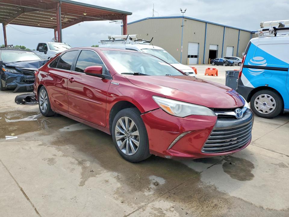 2017 Toyota Camry hybrid VIN 4T1BD1FKXHU221228 COPART salvage auction — REAR END, Tx - Salvage Vehicle Title, sold $475 on 2026-07-09 (photo 4)