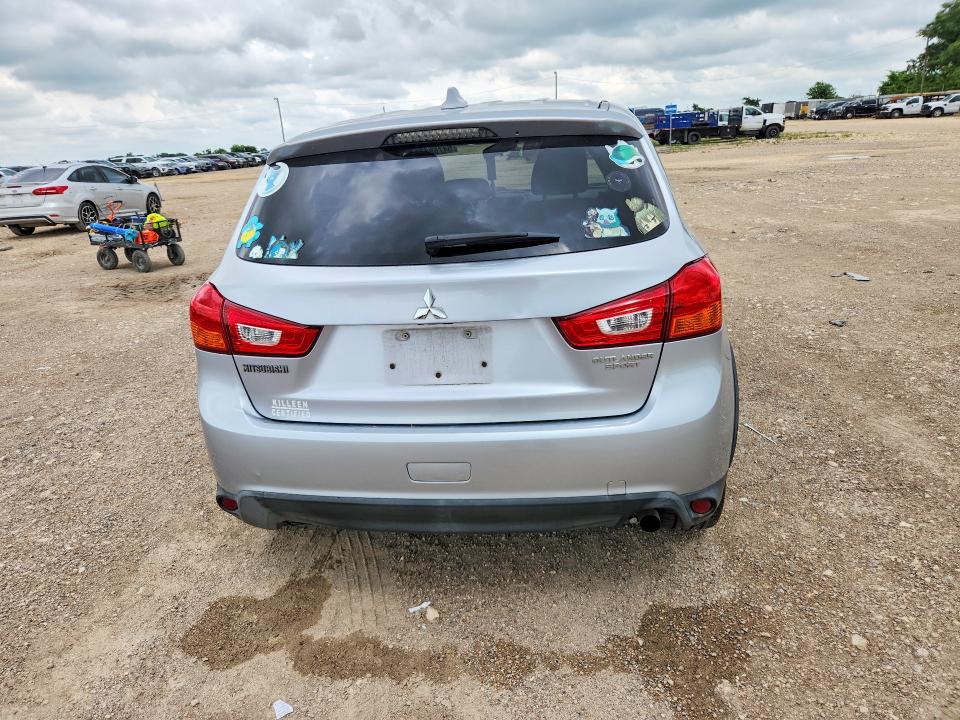 2017 Mitsubishi VIN JA4AP3AU2HZ041914 COPART salvage auction — SIDE, Tx - Salvage Vehicle Title, sold $2,150 on 2026-07-22 (photo 6)