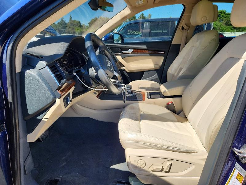 2018 Audi Q5 VIN WA1BNAFY6J2003417 COPART salvage auction — FRONT END, Il - Salvage Certificate, sold $6,000 on 2026-07-09 (photo 7)