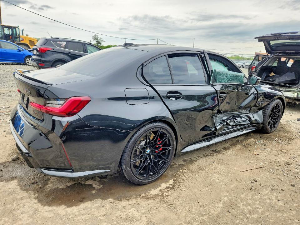 2026 BMW VIN WBS33HJ01TFW06757 COPART salvage auction — SIDE, Nj - Cert Of Title-Salvage, sold $37,500 on 2026-07-29 (photo 3)