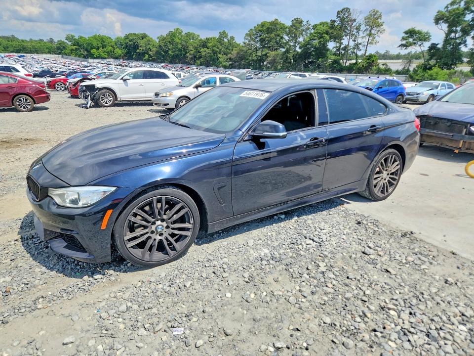 2015 BMW 4er VIN WBA4A9C52FGL86119 COPART salvage auction — SIDE, Ga - Cert Of Title-Salvage, sold $5,200 on 2026-07-09 (photo 1)