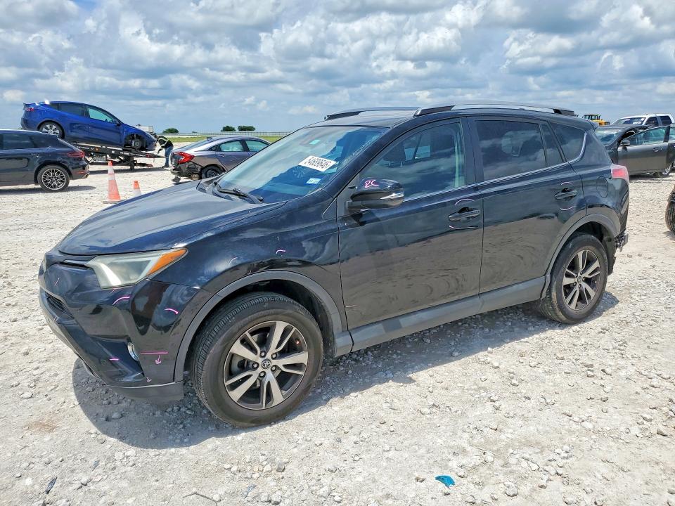 2018 Toyota Rav 4 VIN 2T3WFREV3JW416042 COPART salvage auction — REAR END, Tx - Salvage Vehicle Title, sold $6,300 on 2026-07-02 (photo 1)