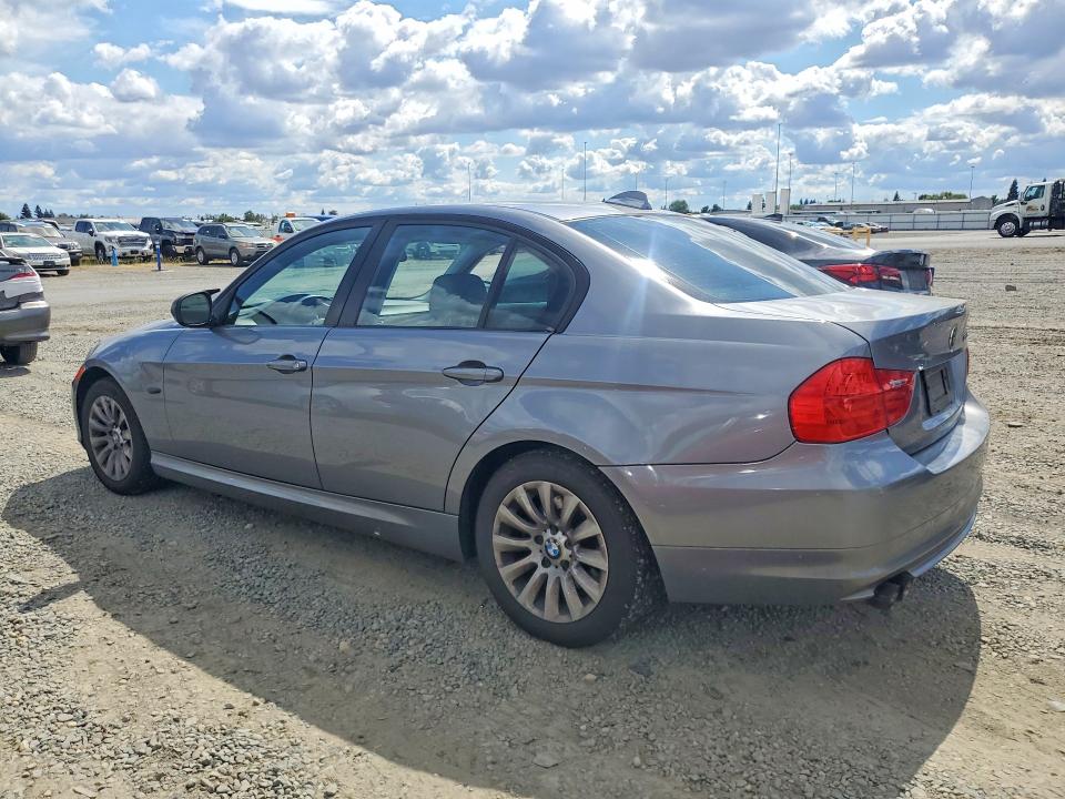 2009 BMW 3 series VIN WBAPH535X9A433941 COPART salvage auction — SIDE, CA - SALVAGE CERTIFICATE, sold $600 on 2026-07-14 (photo 2)