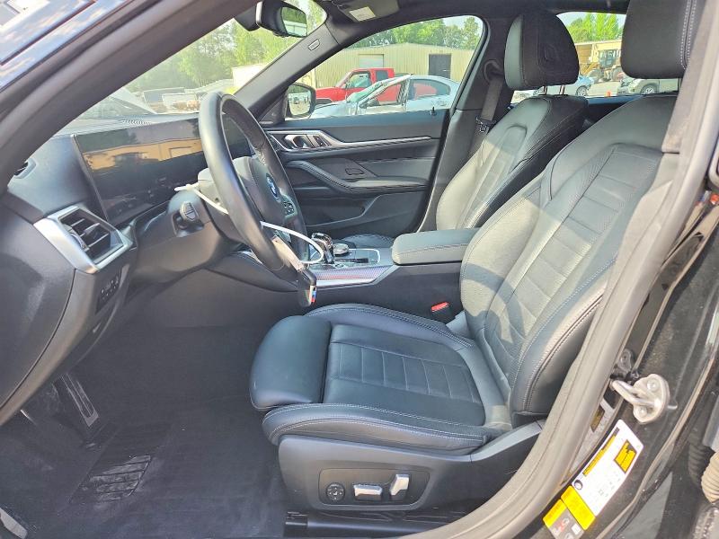 2022 BMW I4 VIN WBY73AW01NFN10167 COPART salvage auction — SIDE, Nc - Salvage Certificate Of Title, sold $17,700 on 2026-07-06 (photo 7)
