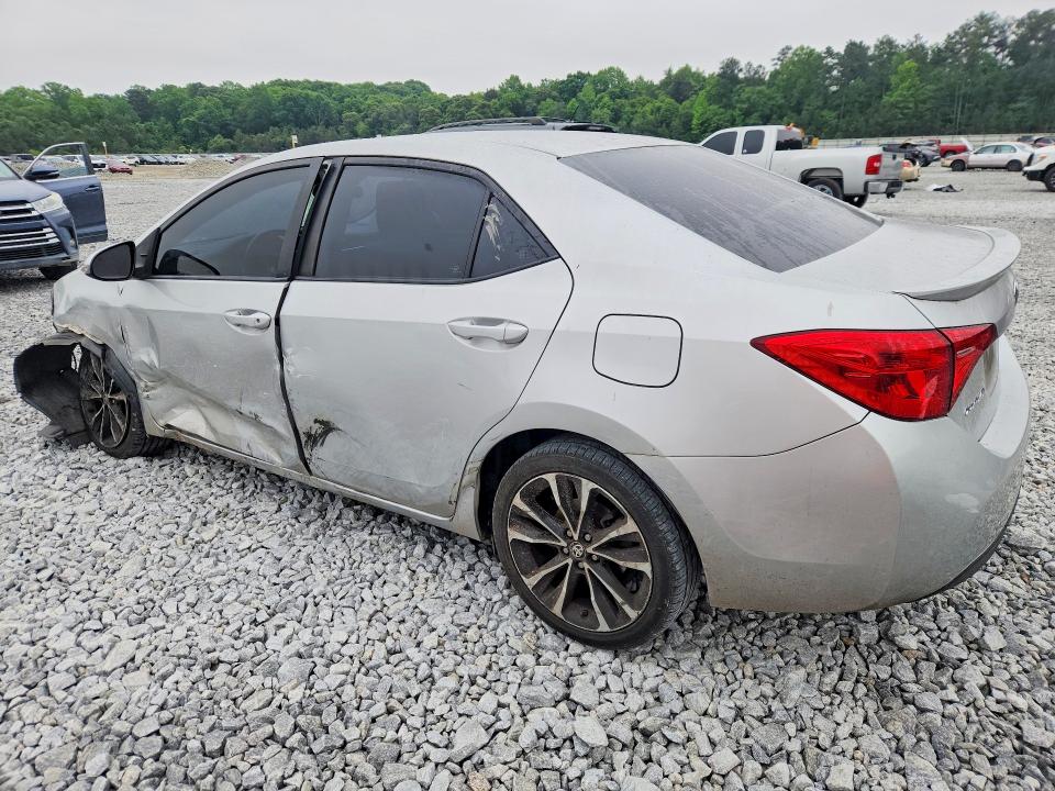 2019 Toyota Corolla VIN 5YFBURHE4KP886690 COPART salvage auction — FRONT END, Ga - Cert Of Title-Salvage, sold $2,700 on 2026-07-09 (photo 2)