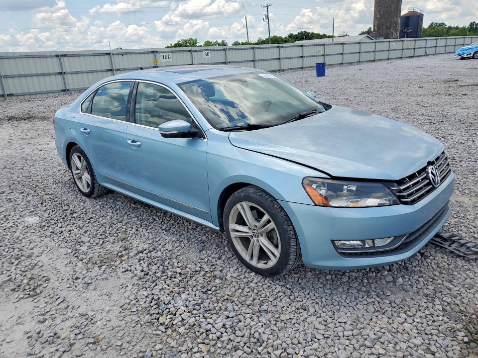 2013 Volkswagen Passat VIN 1VWCM7A39DC134767 COPART salvage auction — SIDE, FL - CERTIFICATE OF DESTRUCTION, sold $750 on 2026-07-02 (photo 4)