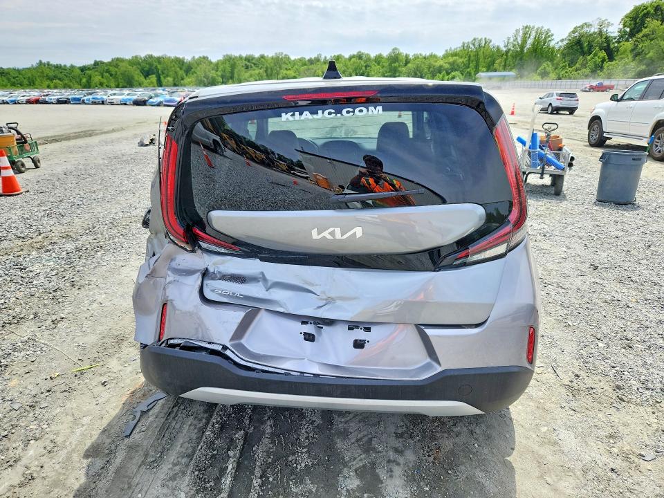 2025 Kia Soul VIN KNDJ23AUXS7967646 COPART salvage auction — REAR END, Sc - Cert Of Title-Salvage, sold $5,700 on 2026-07-20 (photo 6)