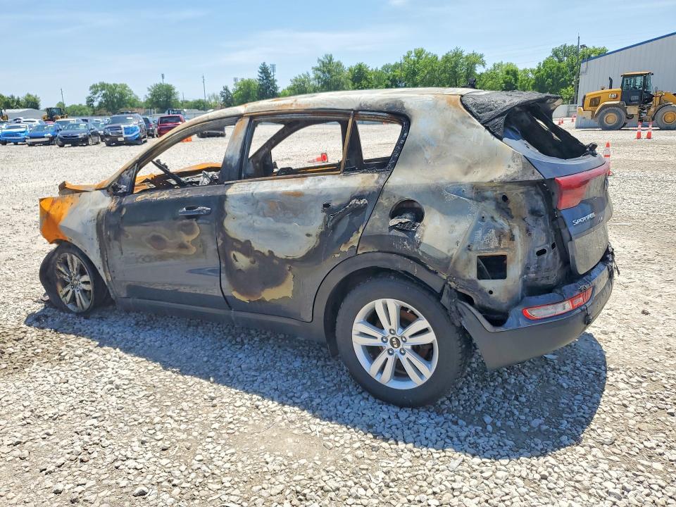 2018 Kia Sportage VIN KNDPMCAC7J7334788 COPART salvage auction — BURN, OH - BILL OF SALE-PARTS ONLY, sold $150 on 2026-07-28 (photo 2)