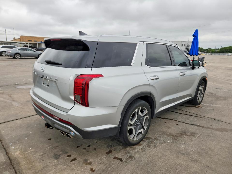 2024 Hyundai Palisade VIN KM8R54GE3RU658463 COPART salvage auction — HAIL, Tx - Certificate Of Title, sold $19,200 on 2026-07-23 (photo 3)