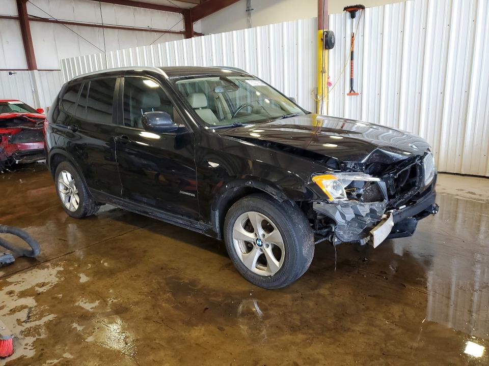 2011 BMW X3 VIN 5UXWX5C50BL712888 COPART salvage auction — FRONT END, Pa - Certificate Of Salvage, sold $400 on 2026-07-07 (photo 4)