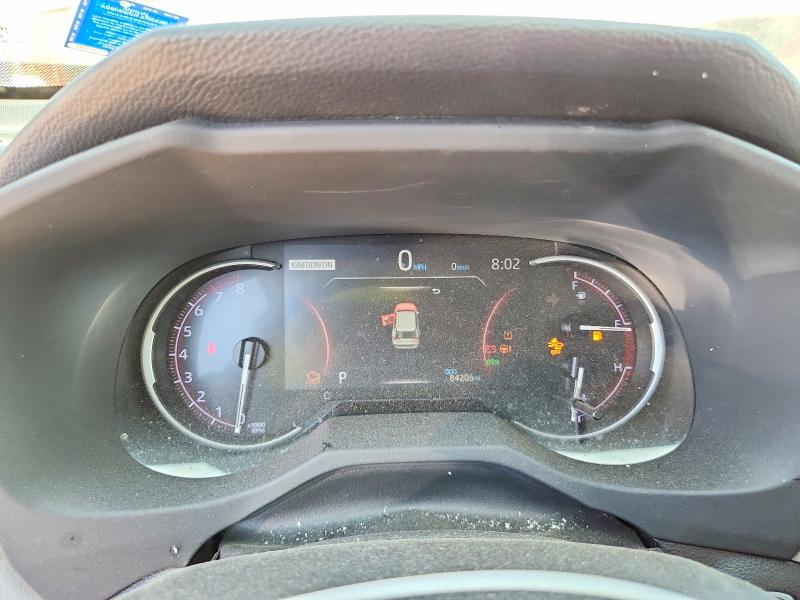 2019 Toyota Rav 4 VIN JTMN1RFV0KJ017937 COPART salvage auction — FRONT END, IL - SALVAGE CERTIFICATE, sold $9,800 on 2026-07-28 (photo 9)