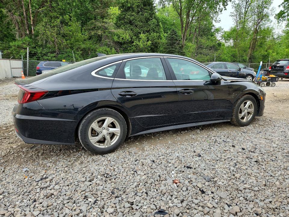 2021 Hyundai Sonata VIN 5NPEG4JA0MH121605 COPART salvage auction — FRONT END, Oh - Cert Of Title-Salvage, sold $4,150 on 2026-07-08 (photo 3)
