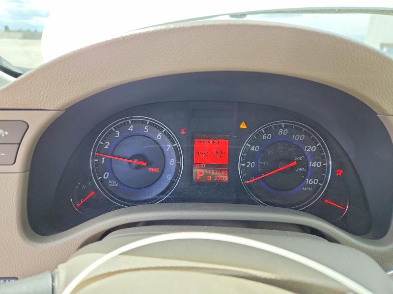 2009 Infiniti G37 VIN JNKCV61E09M013945 COPART salvage auction — FRONT END, CA - SALVAGE CERTIFICATE, sold $1,800 on 2026-07-13 (photo 9)