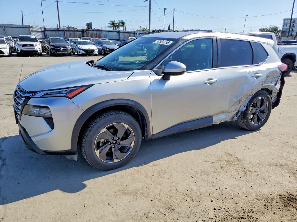 2025 Nissan Rogue VIN JN8BT3BB1SW155807 COPART salvage auction — REAR END, Fl - Cert Of Title Slvg Rebuildable, sold $9,600 on 2026-07-13 (photo 1)