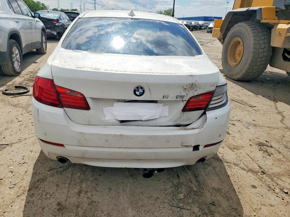 2012 BMW 5er VIN WBAFU7C53CDU62545 COPART salvage auction — FRONT END, Mt - Certificate Of Title, sold $850 on 2026-07-06 (photo 6)