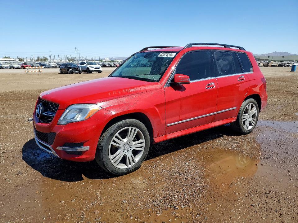 2014 Mercedes-benz Glk-class VIN WDCGG8JB4EG197658 COPART salvage auction — REAR END, AZ - CERTIFICATE OF TITLE, sold $1,950 on 2026-07-24 (photo 1)