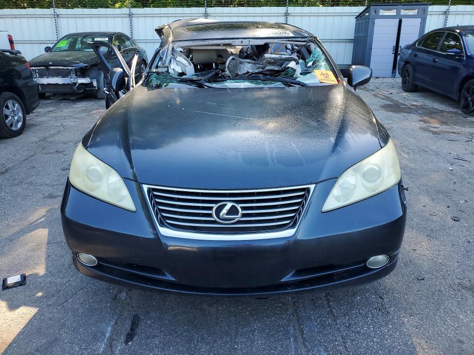 2007 Lexus ES VIN JTHBJ46G472126411 COPART salvage auction — ALL OVER, Ga - Cert Of Title-Salvage, sold $850 on 2026-07-10 (photo 5)