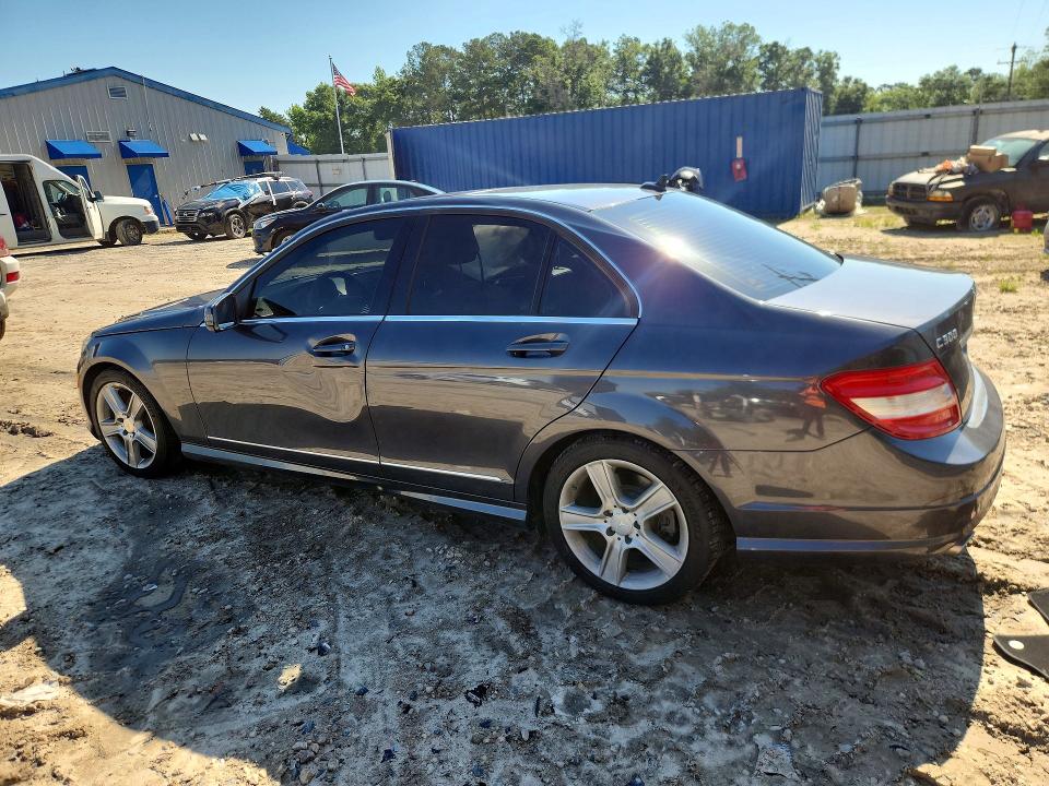 2010 Mercedes-benz C class VIN WDDGF5EB0AR108111 COPART salvage auction — SIDE, Fl - Certificate Of Destruction, sold $550 on 2026-07-06 (photo 2)