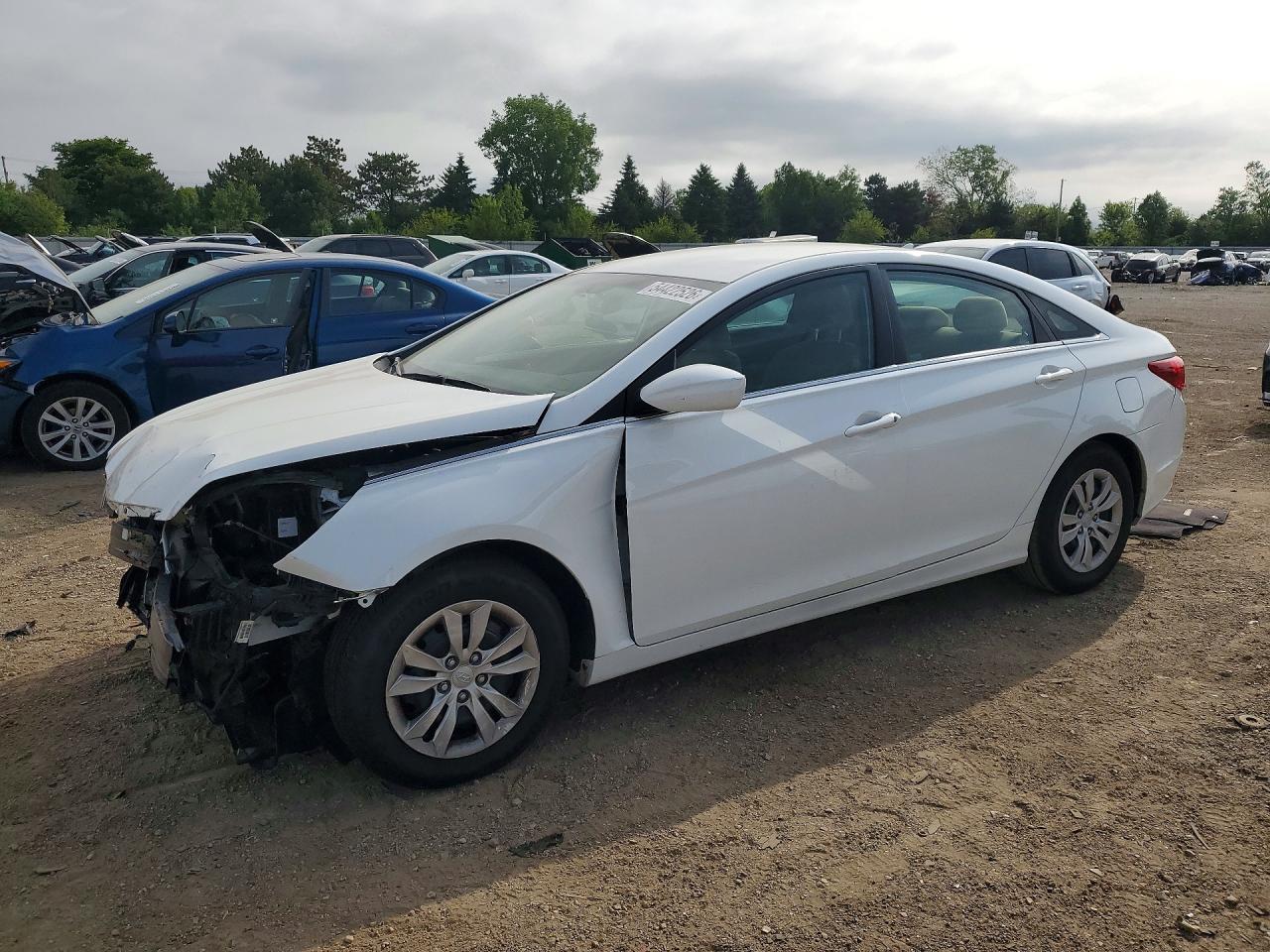 2011 Hyundai Sonata VIN 5NPEB4AC7BH180308 COPART salvage auction — Front End, IL - SALVAGE CERTIFICATE, sold $575 on 2026-07-02 (photo 1)