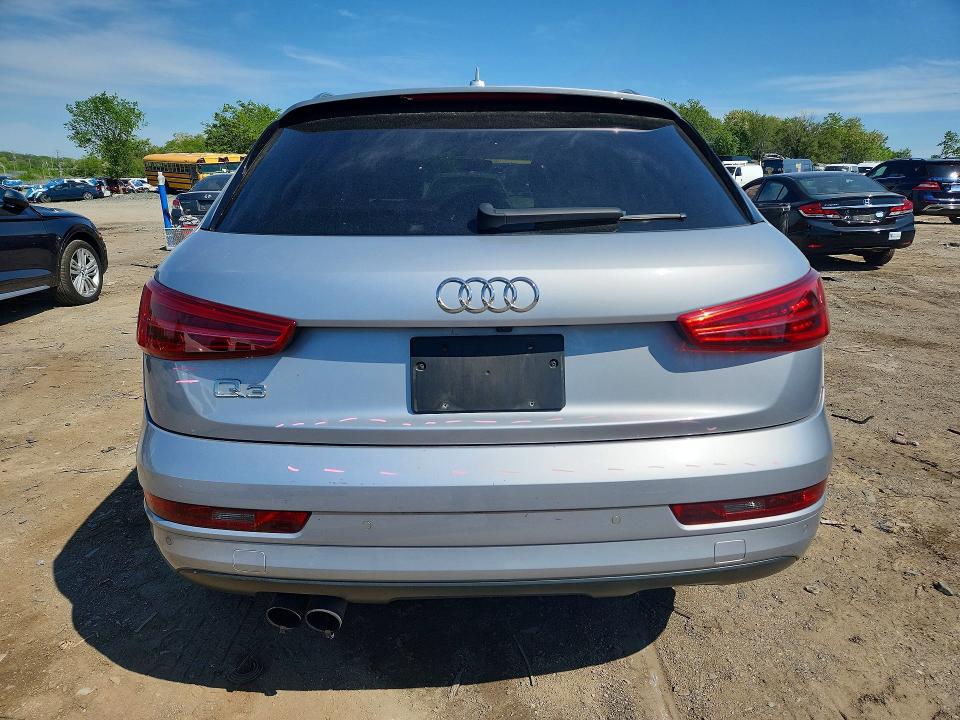 2016 Audi Q3 VIN WA1BFCFS3GR016095 COPART salvage auction — FRONT END, Md - Cert Of Salvage > 75% Damage, sold $2,600 on 2026-07-14 (photo 6)