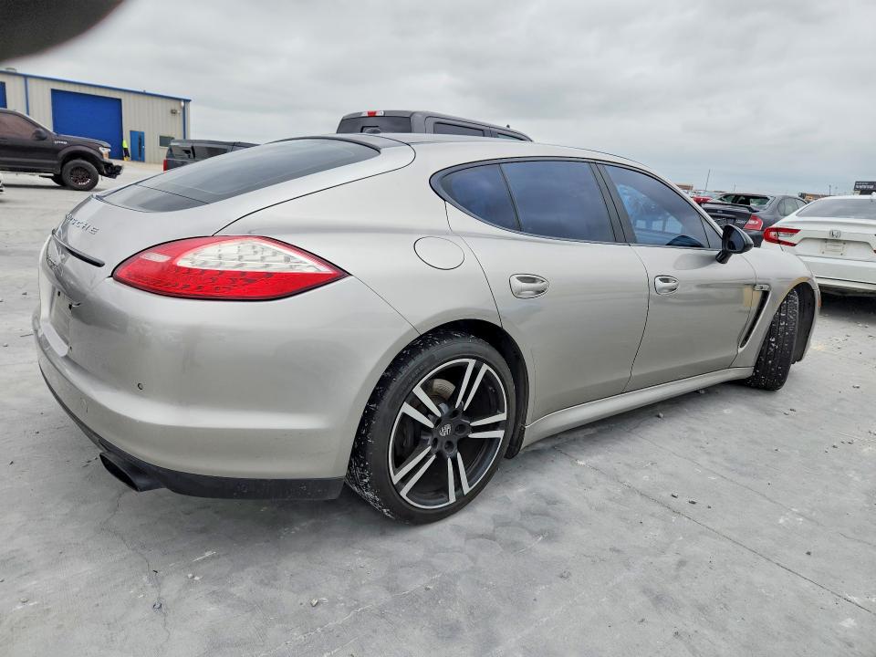 2012 Porsche Panamera VIN WP0AA2A79CL017651 COPART salvage auction — WATER/FLOOD, Tx - Salvage Title-Flood Damage, sold $4,100 on 2026-07-02 (photo 3)