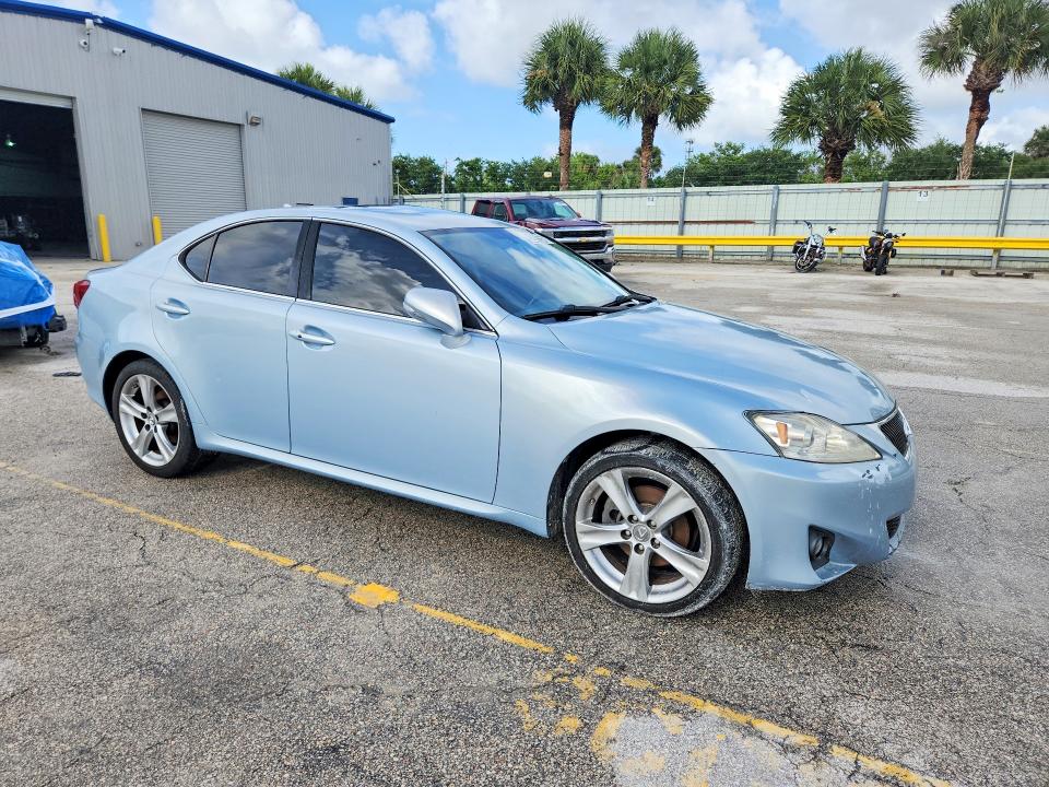 2012 Lexus Is 300 VIN JTHBF5C20C5167322 COPART salvage auction — NORMAL WEAR, Fl - Certificate Of Title, sold $800 on 2026-07-07 (photo 4)
