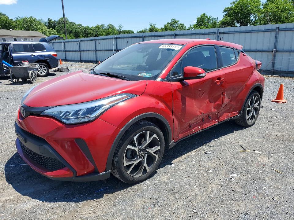2021 Toyota C-hr VIN NMTKHMBX8MR139040 COPART salvage auction — SIDE, Pa - Certificate Of Salvage, sold $7,900 on 2026-07-02 (photo 1)
