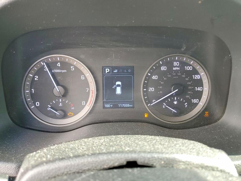 2018 Hyundai Tucson VIN KM8J2CA44JU780883 COPART salvage auction — FRONT END, Va - Certificate Of Title (P), sold $2,100 on 2026-07-15 (photo 9)