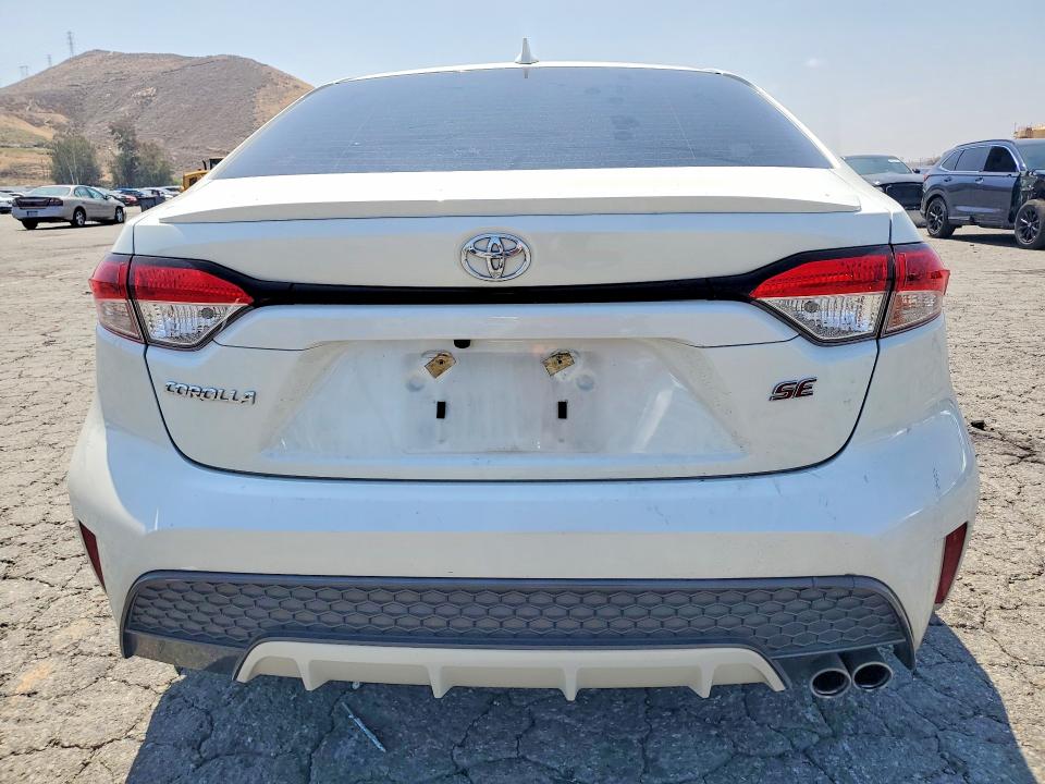2020 Toyota Corolla VIN JTDS4RCE1LJ034519 COPART salvage auction — FRONT END, Ca - Salvage Certificate, sold $4,050 on 2026-07-02 (photo 6)