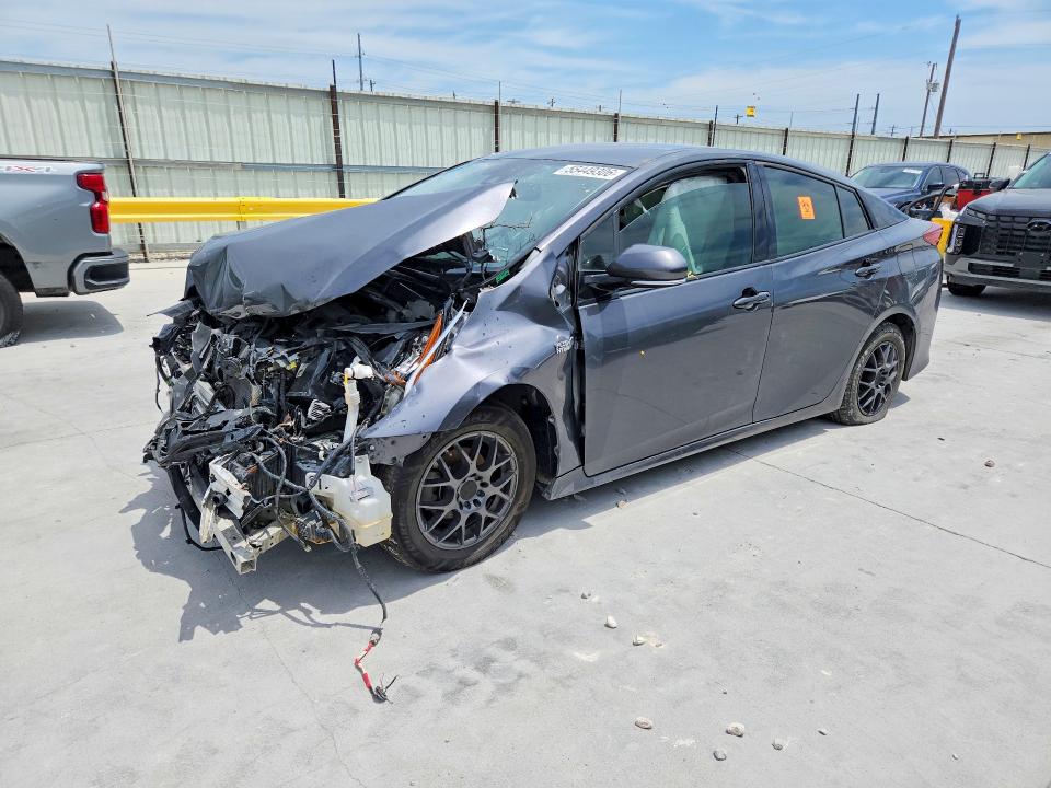 2018 Toyota Prius VIN JTDKARFP0J3075201 COPART salvage auction — FRONT END, Tx - Salvage Vehicle Title, sold $1,150 on 2026-07-17 (photo 1)