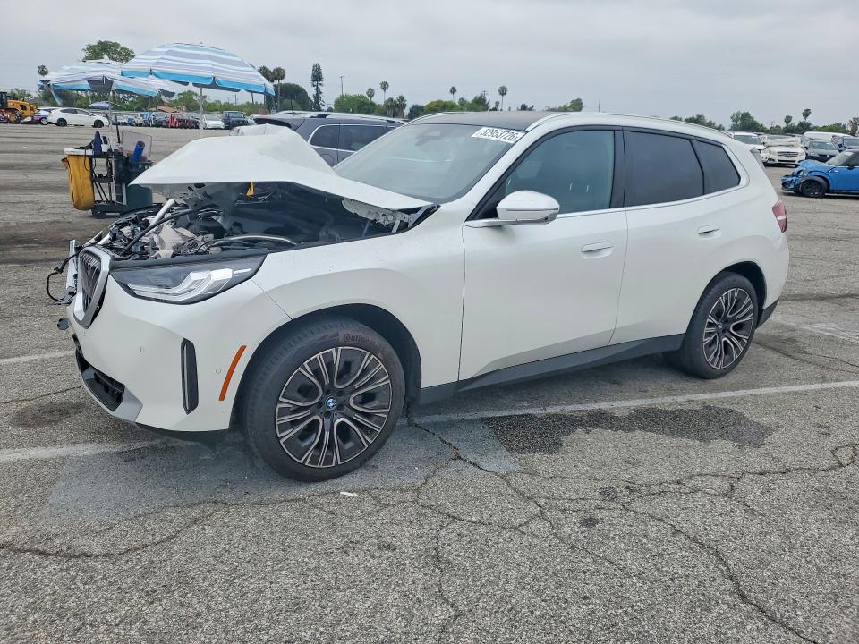 2025 BMW VIN 5UX53GP04S9036413 COPART salvage auction — FRONT END, Ca - Salvage Certificate, sold $21,600 on 2026-07-07 (photo 1)