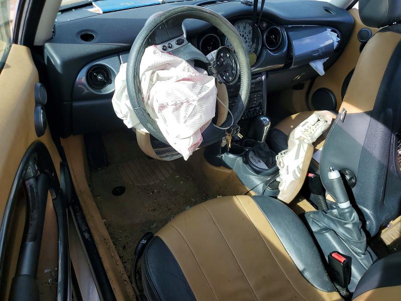 2003 Mini Cooper VIN WMWRC33433TJ51459 COPART salvage auction — FRONT END, Tn - Salvage Certificate, sold $250 on 2026-07-08 (photo 8)
