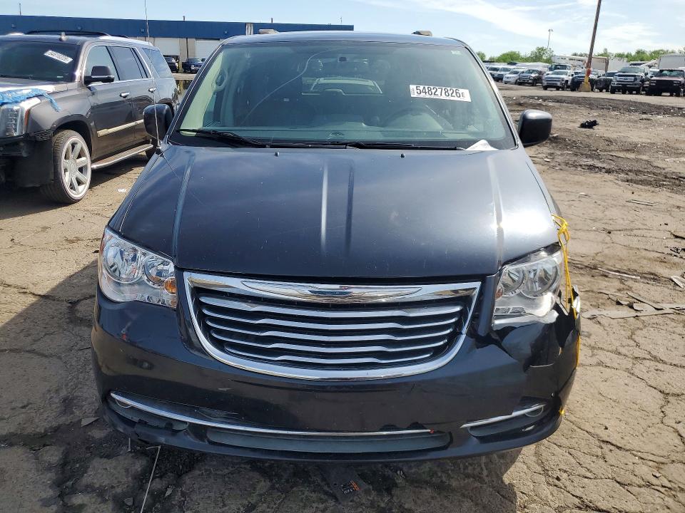 2014 Chrysler Voyager VIN 2C4RC1BG1ER440126 COPART salvage auction — FRONT END, Mi - Cert Of Title-Salvage Vehicle, sold $750 on 2026-07-02 (photo 5)