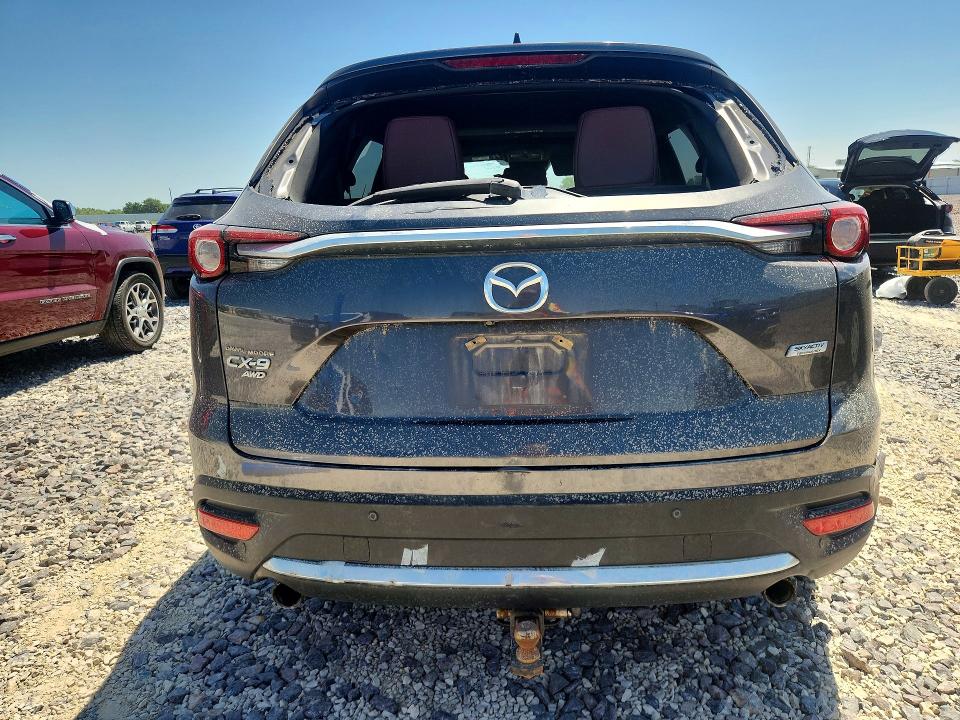 2016 Mazda Cx-9 VIN JM3TCBEY1G0124844 COPART salvage auction — HAIL, MO - SALVAGE CERTIFICATE OF TITLE, sold $3,250 on 2026-07-06 (photo 6)