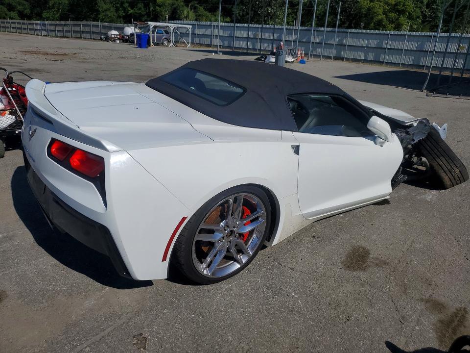 2016 Chevrolet Corvette stingray VIN 1G1YD3D75G5117871 COPART salvage auction — FRONT END, GA - CERT OF TITLE-SALVAGE, sold $8,400 on 2026-07-30 (photo 3)