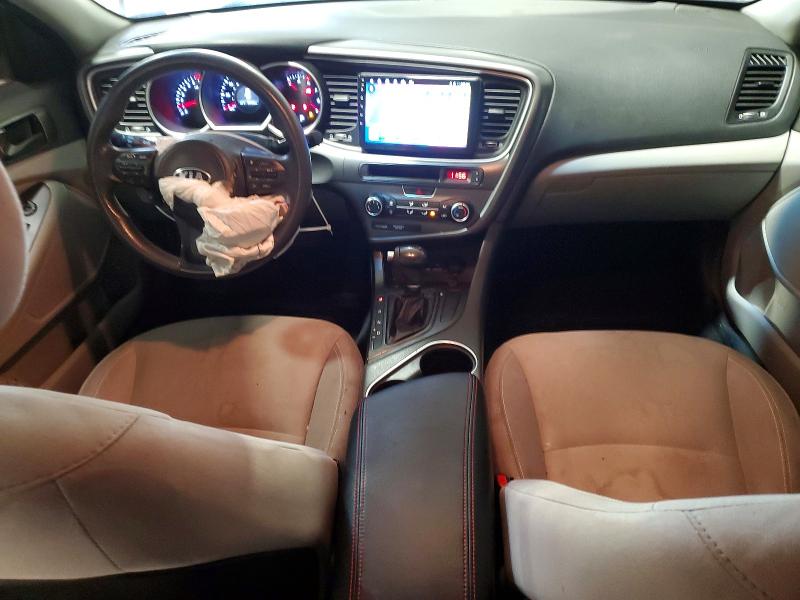 2015 Kia Optima VIN 5XXGM4A70FG507008 COPART salvage auction — FRONT END, De - Salvage Certificate, sold $15 on 2026-07-29 (photo 8)