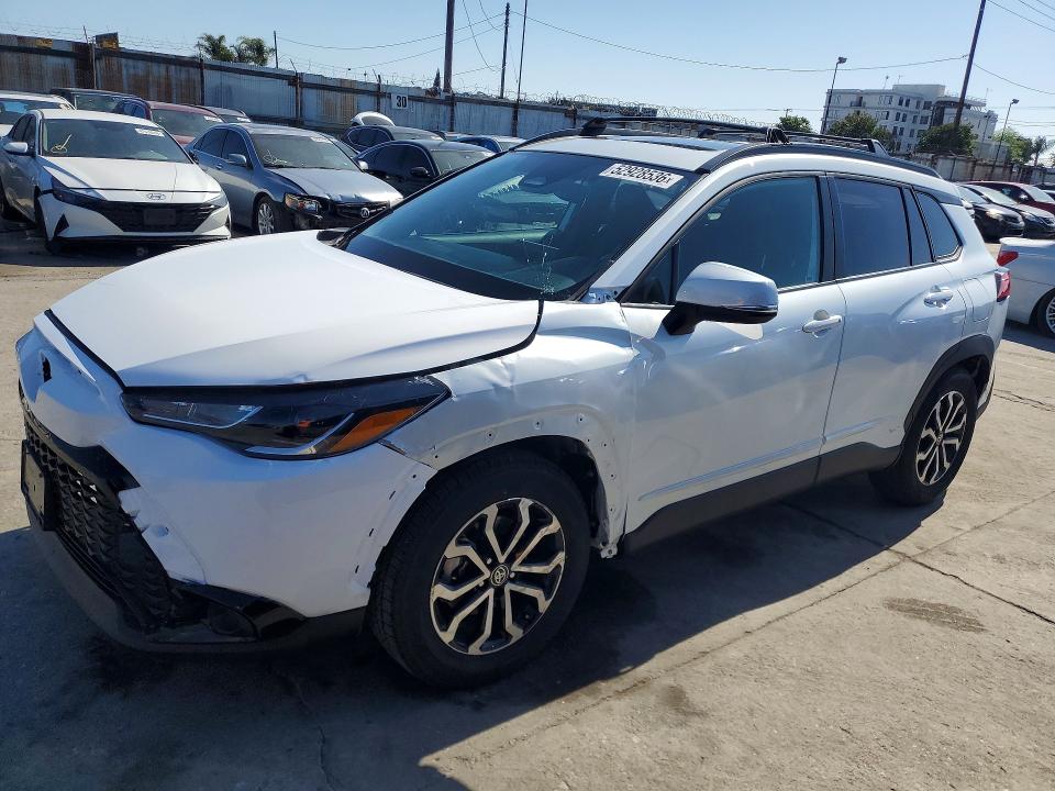 2024 Toyota Corolla cross VIN 7MUFBABG4RV038433 COPART salvage auction — FRONT END, CA - SALVAGE CERTIFICATE (P), sold $9,000 on 2026-07-23 (photo 1)