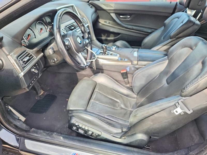 2013 BMW M6 VIN WBSLZ9C58DDZ77943 COPART salvage auction — WATER/FLOOD, TX - SALVAGE TITLE-FLOOD DAMAGE (P), sold $7,100 on 2026-07-13 (photo 7)