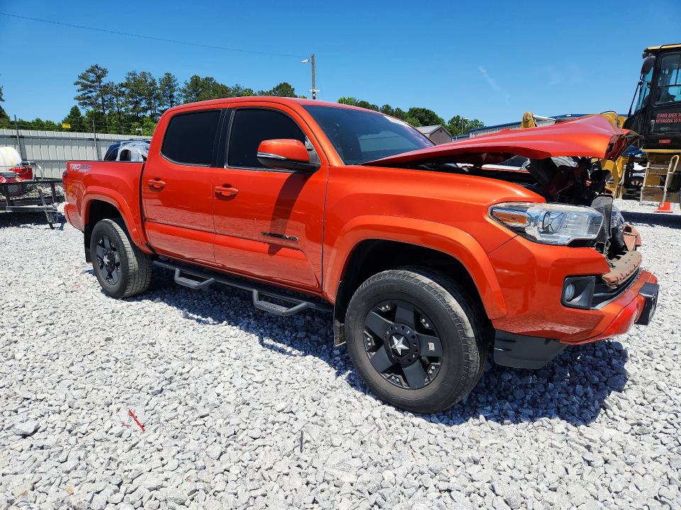 2016 Toyota Tacoma VIN 5TFCZ5AN7GX010973 COPART salvage auction — FRONT END, Ga - Cert Of Title-Salvage, sold $14,700 on 2026-07-09 (photo 4)